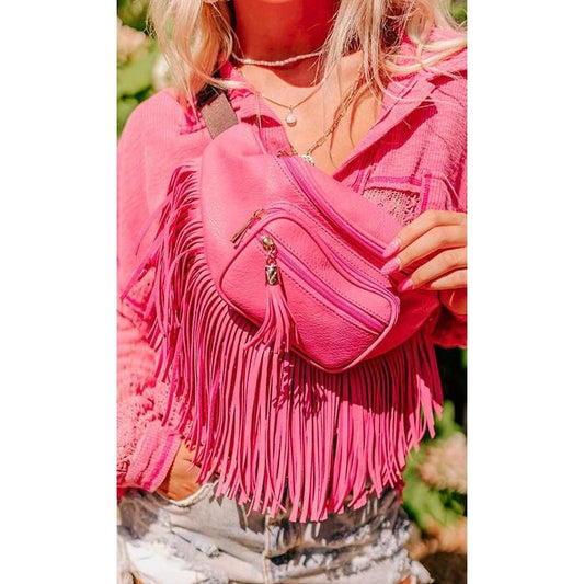Cowgirl Fringe Tassel Bum Bag