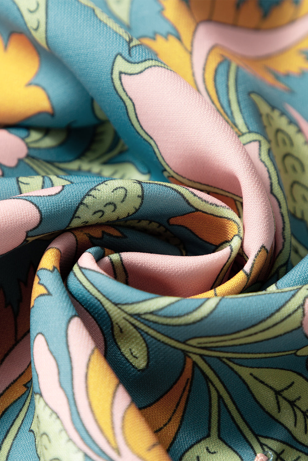 Sky Blue Floral Shift Mini Tank Dress