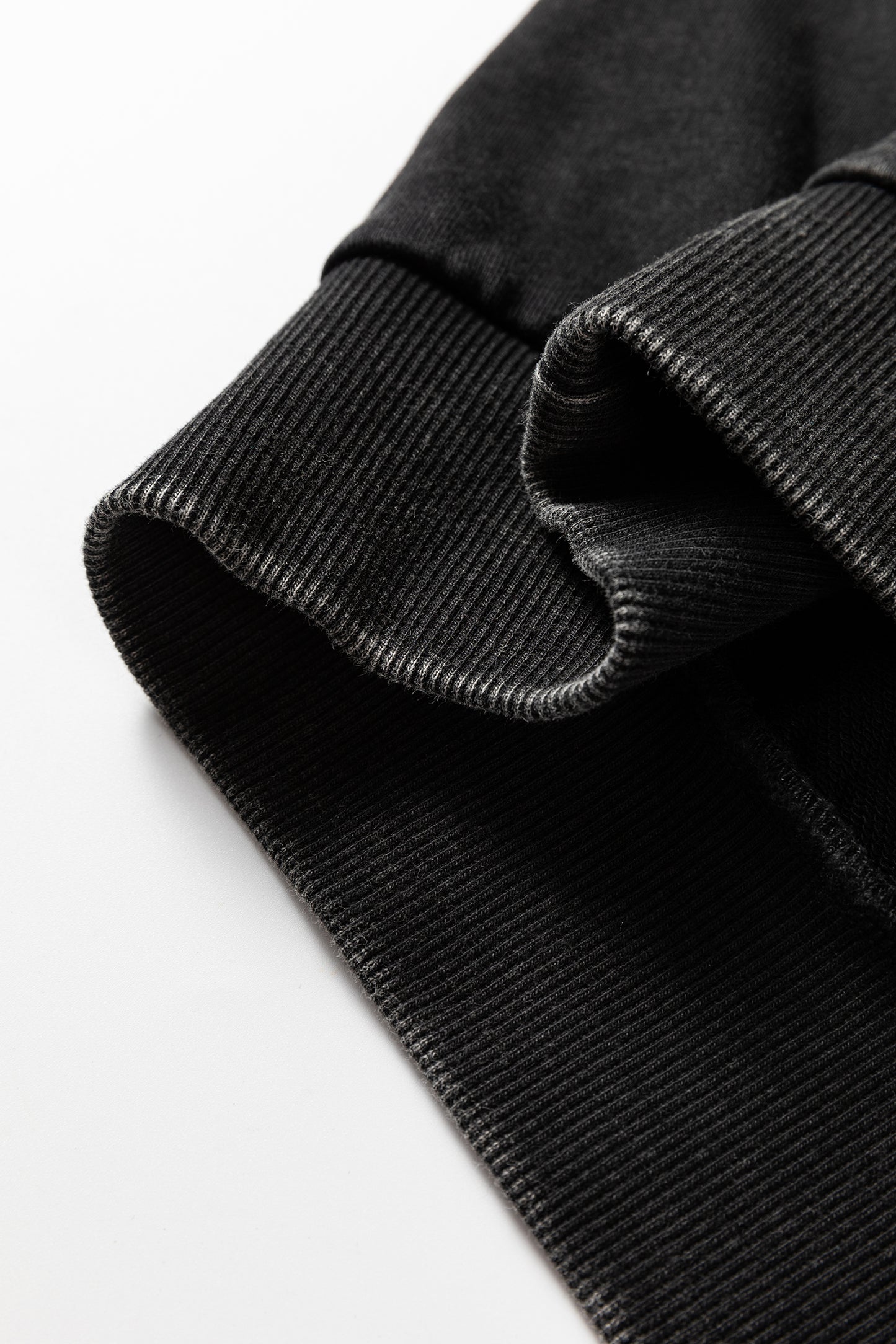 Half Zip Pocketed Mineral Wash Hoodie