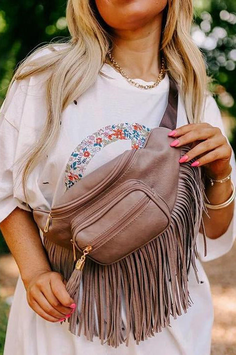 Cowgirl Fringe Tassel Bum Bag