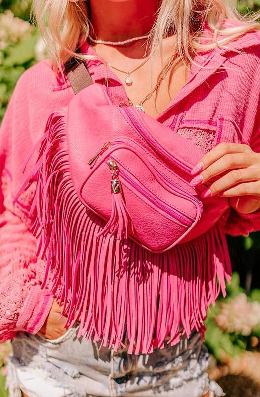 Cowgirl Fringe Tassel Bum Bag