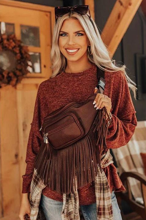 Cowgirl Fringe Tassel Bum Bag