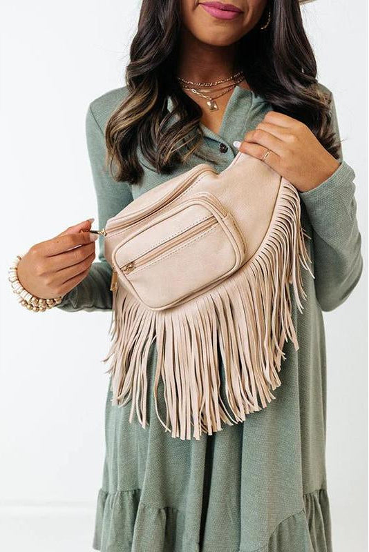 Cowgirl Fringe Tassel Bum Bag
