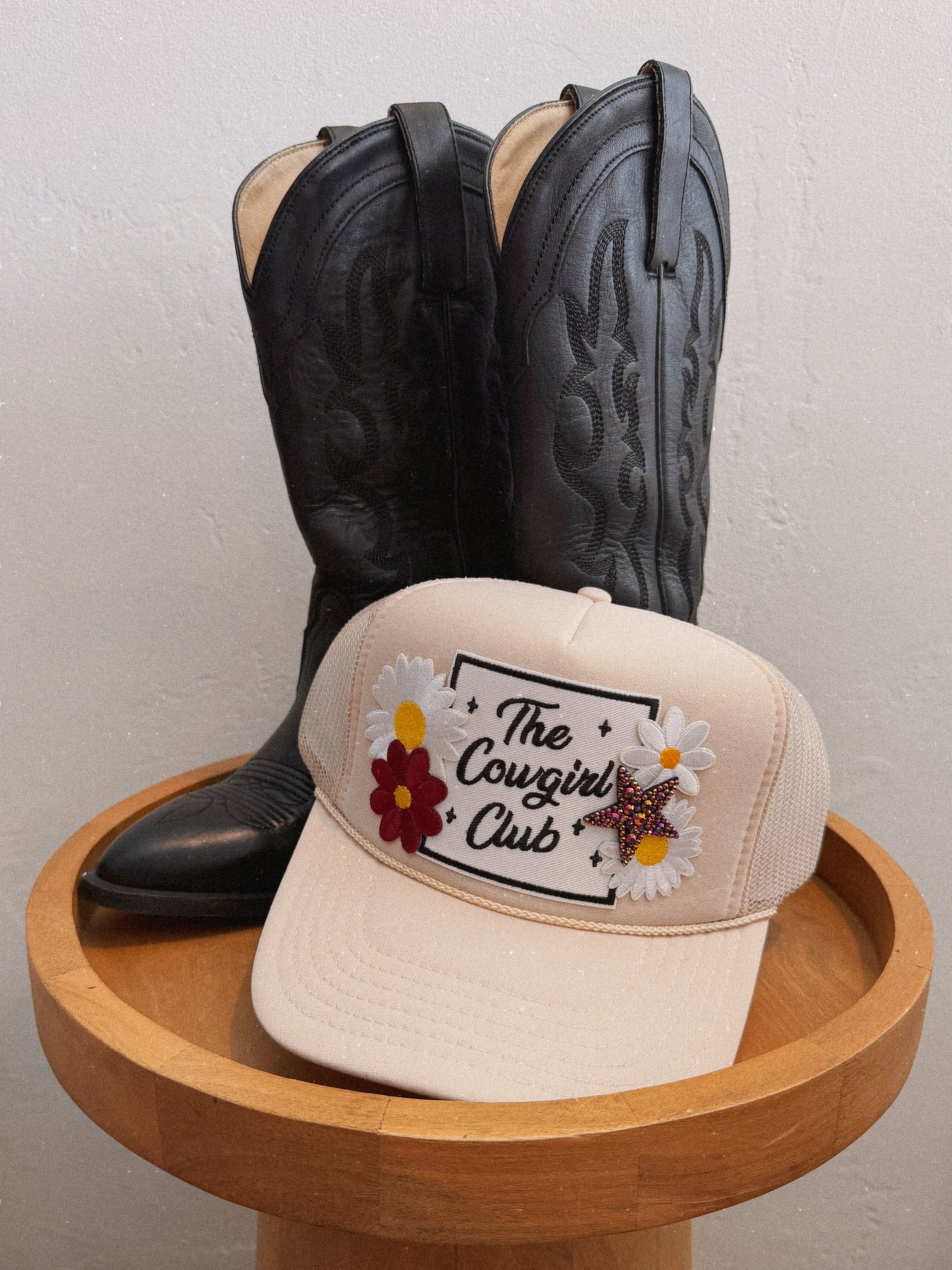 The Cowgirl Club Patch Trucker Hat