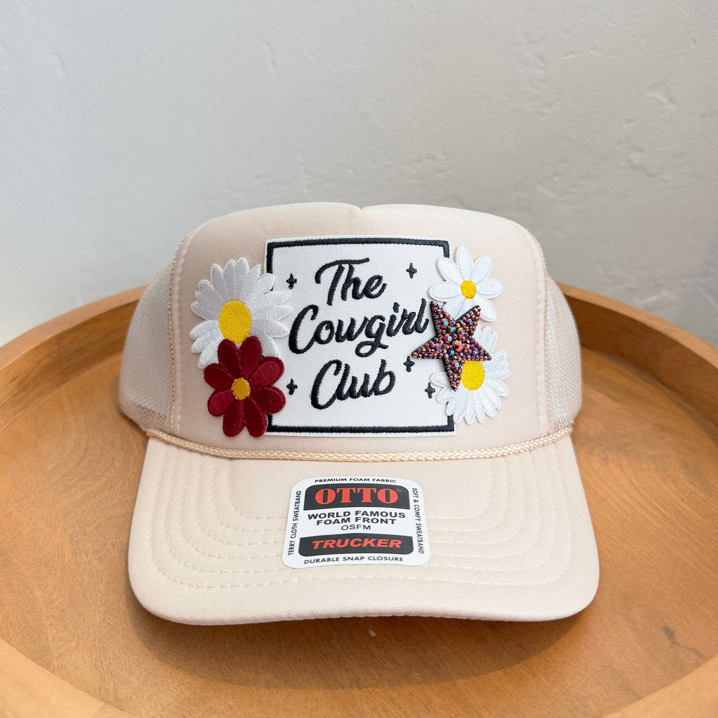 The Cowgirl Club Patch Trucker Hat
