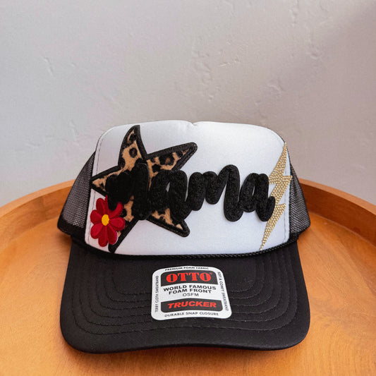 Rock & Roll Mama Patch Trucker Hat