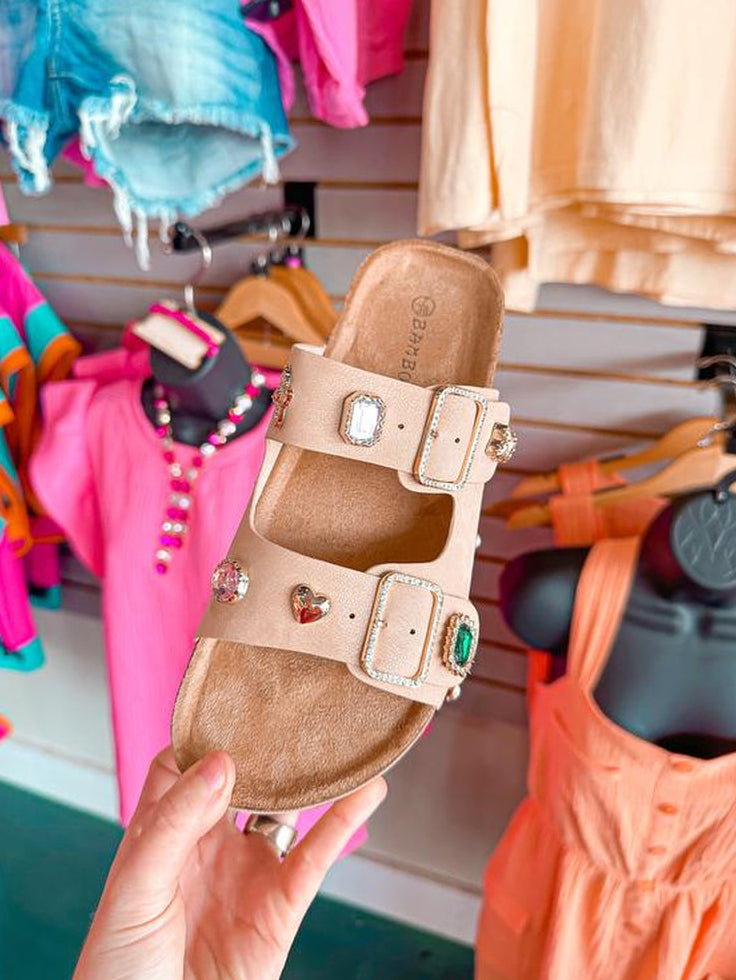 Jewlz Platform Sandals