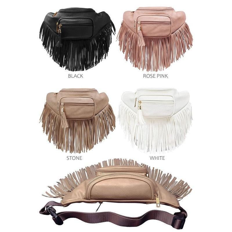 Cowgirl Fringe Tassel Bum Bag