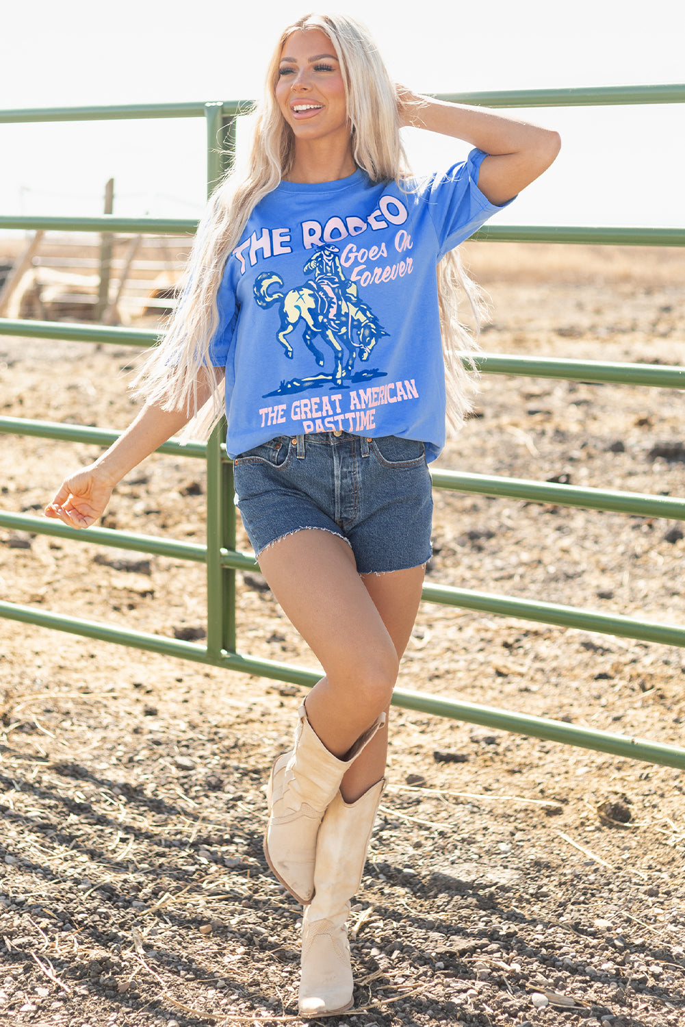 Blue Rodeo Forever Western Graphic Tee