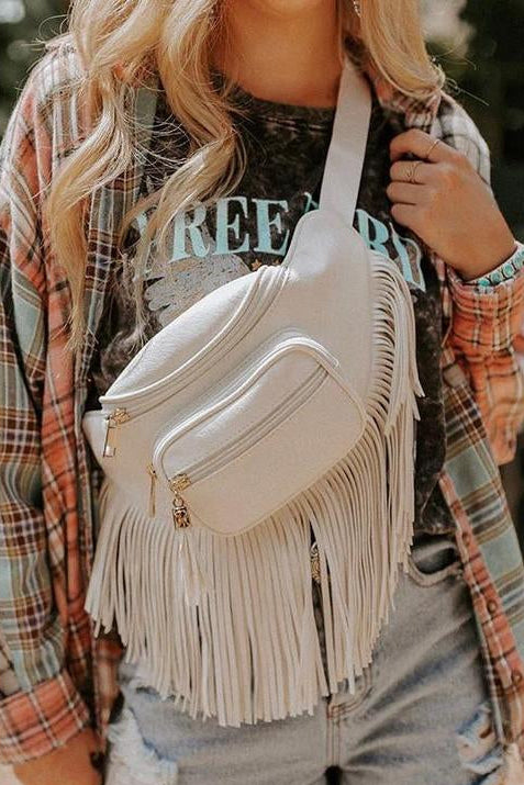 Cowgirl Fringe Tassel Bum Bag