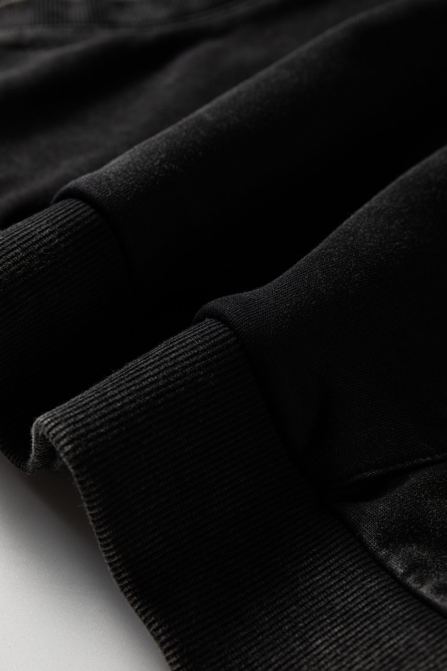 Half Zip Pocketed Mineral Wash Hoodie