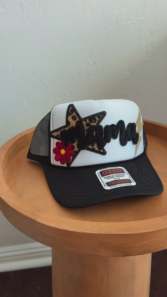 Rock & Roll Mama Patch Trucker Hat